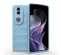 UPLAI Case for Vivo V50 5G / V50e 5G / S20 / Vivo T4R Liquid Slim Silicone Cover Scratch-Resistant Microfiber Lining Solid Color Matte TPU Full Body Protective Shockproof, Light Blue