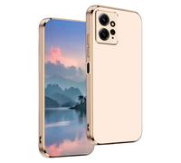 UPLAI Case for Xiaomi Redmi Note 12 4G, Ultra Thin Shockproof Protection Cover with Electroplating Design, Premium TPU Bumper and Soft Silicone Stylish Durable Cover.(Pink)