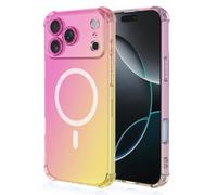 UPLAI Iridescent Gradient Case for HONOR X5C Plus, Pink Gold | Slim Clear Liquid Silicone Cover, Shockproof, Wireless Charging, Anti-Yellowing TPU, Lightweight Grip, Colorful Translucent