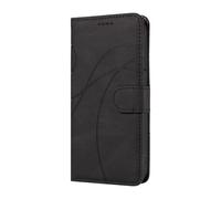 UPLAI Wallet Flip Case for Nothing Phone (3a) 5G, Premium Vintage PU Leather Cover with 3 Card Holder, Kickstand, Shockproof & Hidden Magnetic Adhesion, Black