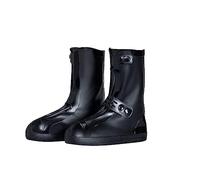 Upland Hunting Boots Women High Cylinder Water Shoes Rain Proof and Thickened Shoe (Black, 7-7.5)