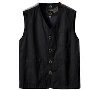 Uplateng Army Green Large Size Style Men's Casual Vests Cotton Breathable Mesh Sleeveless Jackets Male Outwdoor Fishing Waistcoat M-8XL
