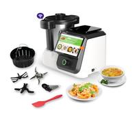 Upliance delishUp AI Cooking Assistant with Unlimited Recipes, WiFi, 8 Inch Touchscreen, Automated Chopping, Saute, Stirring, Kneading, Steaming and Cooking