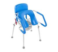 Uplift Raised Toilet Seat 、 Handles Padded Bedside Commode Chair for Toilet Elderly Assistance Products