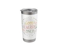 Uplifting Botanical Floral Boho Women Style Inspirational Stainless Steel Insulated Tumbler