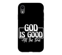 Uplifting Christian Message God is Good All the Time Case for iPhone XR