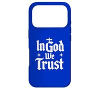 uplifting “In God We Trust” Gothic/Old English Style faith Case for iPhone 17 Pro