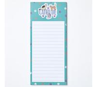Uplifting Magnetic Notepad 60 Pages Recycled Paper Fun Inspirational Quotes for Fridge Grocery List Office Animal Lovers (Cats)