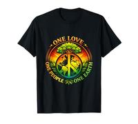 Uplifting Message One Love, People & Earth Classic Kindness T-Shirt