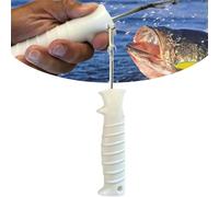 Upliftjoys Quick Release Fish Hook Extractor, Safe Gentle Deep Throat Design, Quick Release Fish Hook Remover Tool, Quick Release Fishhook Extractor, With Protective Sleeve, For Bass And Trout (1PCS)