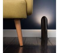 MiniSun | Modern Black Chrome Uplighter Wall Wash Lamp | Table Lamps, Home Décor & Improvement Essential