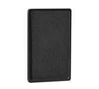 UpLook Minimalist Wallet Coin Tray for Men, Removable Coin & Key Holder for Slim Wallet, Additional Mini Accessory Tray for Metal Wallet, Plastic Coin Tray with Velvet Lining, Credit Card Size