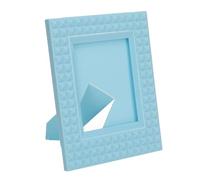 Uplory 4.3x3.3 inch mini photo frame, desktop instant photo frame, let the beautiful life leave footprints, commemorate some unforgettable things, suitable for desktop display (Blue)