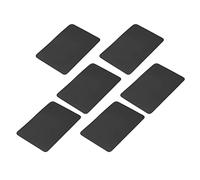 Uplory 6PCS Pvc Patch, Kayak Keel Guard Multifunction, Keel Guard for Kayak Inflatable Boat Raft Kayak Canoe Inflatable Sofa and Lounge and Water Toys (Black)