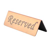 Uplory Reserved Signs For Tables, Reserve Signs For Tables Printed With The Word Reserved Double Sided, Reserved Card For Cafes Night Clubs Hotels Restaurants Teahouses Bars Pubs