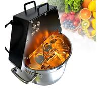 UPLTOE 10L Commercial Automatic Food Mixer,Commercial Mixer, 220V Hot Pot Seasoning Bottom Soup Sauce Stirrer Frying Machine, Stainless Steel Electric Food Mixer