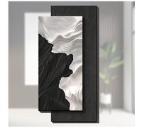 UPLTOE 3D Wall Art Decor with LED Light,Wall Art, Abstract Painting with Lights, Modern Wall Sculpture,Living Room, Bedroom, Office, Entrance C-23.6x47.2in