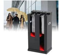 UPLTOE Commercial Umbrella Bag Machine,Automatic Wet Umbrella Bag Wrapper,Umbrella Stand Indoor, With 200 Umbrella Bags Umbrella St Black