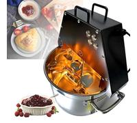 UPLTOE Electric Jam Mixer,10L Pot Stirrer Mixer, Stainless Steel Automatic Mixer Machine With 4-Blade Mixing Scraper, For Soup Chili Sauce Beverage Jam Porridge