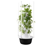 UPLTOE Outdoor Indoor Vertical Home Gardening System,Hydroponic Germination Kit Gardening Lover,With Pump,With Seedling Tray Planting Cotton,For Balconies,Courtyards. Black-5layers+LEDlights