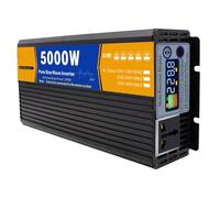 UPLTOE Power Inverter 3000w/4000w/5000w/6000w/8000w Dc 12v 24v 48v 60v to Ac 110v,Pure Sine Wave Car Inverter with Intelligent Color Screen Display for Camping 5000w-48v