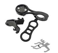 Upluckey Bike Computer Mount for Wahoo, Aluminum Alloy Adjustable Bracket | Fits 22.2 mm Handlebar, Angle Adjustment, 2 In 1 With Light Clip Base, Holds Action Cameras, Road And Mountain Bikes