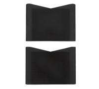 Upluckey Drum Pedal Block, 2 Pack EVA Foam Anti-Slip for Hi Hat | Fits Drum Kits, Electronic Kick Pedals, Drum Rugs, 13.5 X 9.9 X 2.5 Cm, Lightweight, Shock Absorbing, Carpet Grip Required