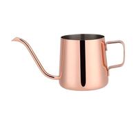Upluckey Gooseneck Coffee Kettle, Stainless Steel Pour Over, Rose Red 250mL | Ergonomic Handle, Precise Slow Water Flow, Anti-Rust Easy Clean Surface, Compact And Portable, Gift For Coffee Lovers