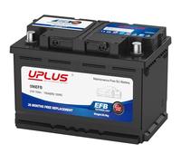 UPLUS 12V 70Ah 700A EFB Start-Stop Car Battery 096, Left:- Right:+ | 278L×175W×190H(mm), 120RC, Maintenance-Free Automotive Battery. Please confirm size before order