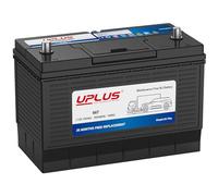 UPLUS 667 Heavy Duty Leisure Battery, Group 31 12V 105Ah Maintenance Free, 950A 190RC, for Car Caravan, AUTO, Truck, SUV, Van, 329L x 171W x 235.5H(mm)