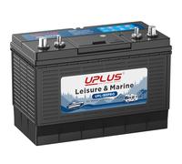 UPLUS Group 31 Leisure Battery replace for 100AH 99AH 90AH 700A CCA 12V for Marine/Caravan, Trolling Motor, Solar, RV, Motorhome,Maintenance Free Starting Batteries with Dual Terminals UPL-90PRO