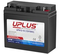 UPLUS UPN12-18 12V 18Ah Rechargeable AGM Battery, Maintenance-Free