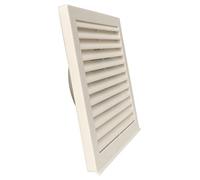 Upmann 66031 Ventilation Grille Plastic DN 125 White, 195 x 195
