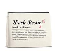 UPNEGE Country Music Lover Gifts Makeup Bag Western Dolly Fans Gifts for Women Sister Friends, in a World Full of Jolenes Be a Dolly Zipper Makeup Pouch, Work