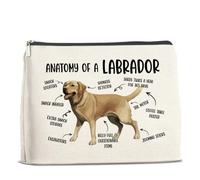UPNEGE Makeup Bag Corgi Gifts for Women Corgi Lovers, in My Corgi Era Cosmetic Bag, 30