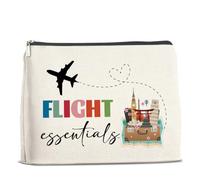 UPNEGE Sarcastic Makeup Bag for Women Funny Y'all Need Groundwork Work Cosmetic Pouch Travel Toiletry Bag, F