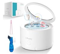 UPoetry Ultrasonic Holder Cleaner, Dental Cleaner, Dental Cleaner, Dental Cleaning Container for Dentures, Mouthguard, Braces, Toothbrush Heads, Jewelry, 150ml