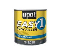 UPol EASY/7 Easy One Super Easy Sanding Lightweight Body Filler, 3 Liter, Tin Grey