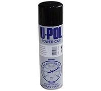 UPol Power Can Gloss Black Aerosol 500ml