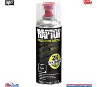 UPOL Raptor BLACK Protective Truck Bed Liner 2K Aerosol U POL 400ml Coating