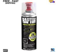 UPOL Raptor BLACK Protective Truck Bed Liner 2K Aerosol U POL 400ml Coating