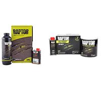 UPOL Raptor Black Liner Kit 1L Urethene Truck Coating & 1L Epoxy Primer Kit U-POL