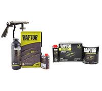 UPOL Raptor Tintable Truck Liner Kit 1L + 1L Epoxy Primer Kit + Underbody Gun U-POL