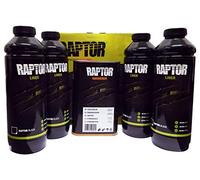 UPol Raptor Tough Urethene Coating Truck Bed Liner in Black - Trailers - Boats 2Pack Protects Against Rust/Corrosion/Salt/Damp/Extreme Temperatures Restores to an Even/Prestine Finish