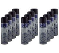 UPOL U-POL Power Can 500ml Black Aerosol Spray Paint X4 Gloss X4 Satin X4 Matt