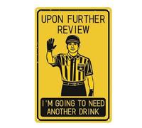 Upon Further Review I'm Going to Need Another - Vintage Football Bar Sign - Funny Metal Man Cave Decor For Bedroom Home Sports Bar Vintage Wall Decorations 8x12 Inch