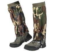Uponauot Adjustable Snake Gaiters for Men Women Snake Bite Protection Chaps Snake Proof Boots Gaiters Snake Guards Leg Gaiters (Snake Proof Gaiters - Camo)