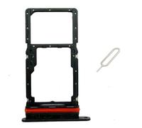 UPONEW for Samsung Galaxy A16 5G A166B Sim Card Tray & Micro SD Sim Card Holder Container Replacement Part (Black)