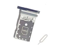 UPONEW for Samsung Galaxy S23 Fe Sim Card Tray & Micro SD Sim Card Holder Container Replacement Part (Black)
