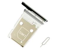 UPONEW for Samsung Galaxy Z Fold 7 Sim Card Tray & Micro SD Sim Card Holder Container Replacement Part (Black)